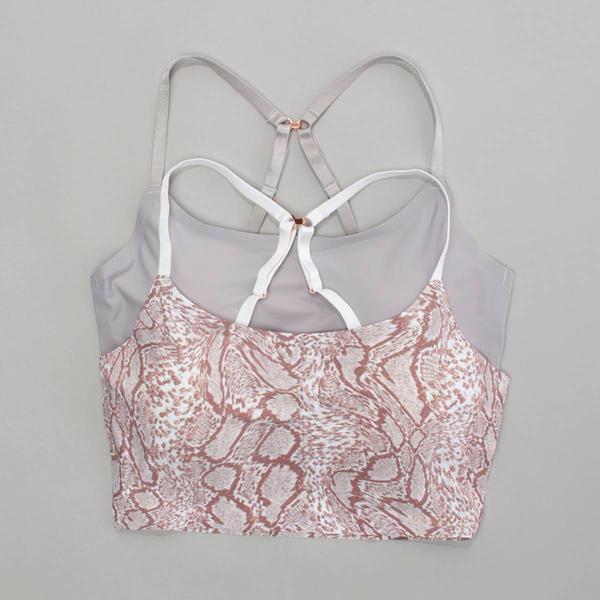 Womens Danskin 2pk. Abstract Micro Bralettes -DS4003-2PKB