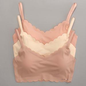 Womens Danskin 3pk. Laser Scallop Bralette - DS6328-3PKBD alternate view