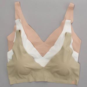 Womens Danskin 3Pk Microfiber Lounge Bralette - DS6739-3PKAD