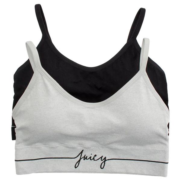 Womens Juicy Couture 2pk. Seamless Bralettes - JC1640-2PKM alternate view