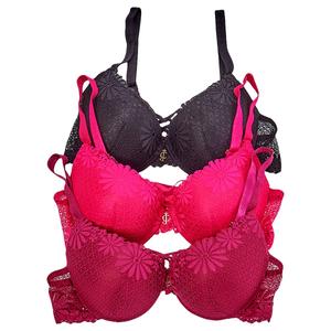 Womens Juicy Couture 3pk Push Up Bra - JC5250-3PKBN