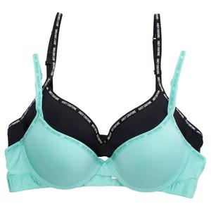 Juniors Juicy Couture 2pk. Micro Push Up Bras - JC6559-2PKAE alternate view