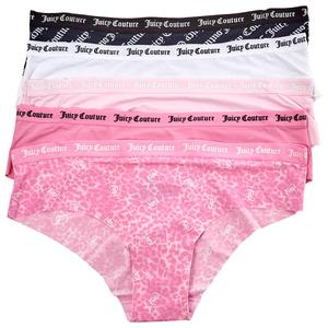 Womens Juicy Couture 5pk. Raw Edge Hipster Panties - JC7242-5PKDE