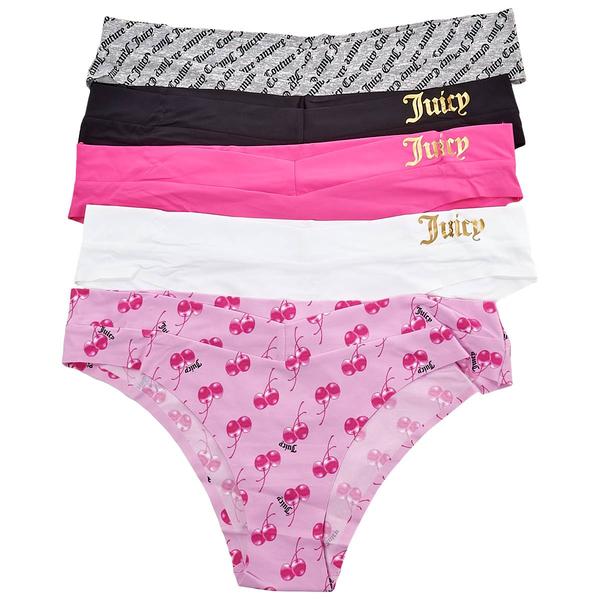 Womens Juicy Couture 5pk Laser Bikini Panties JC92135PKDQ alternate view