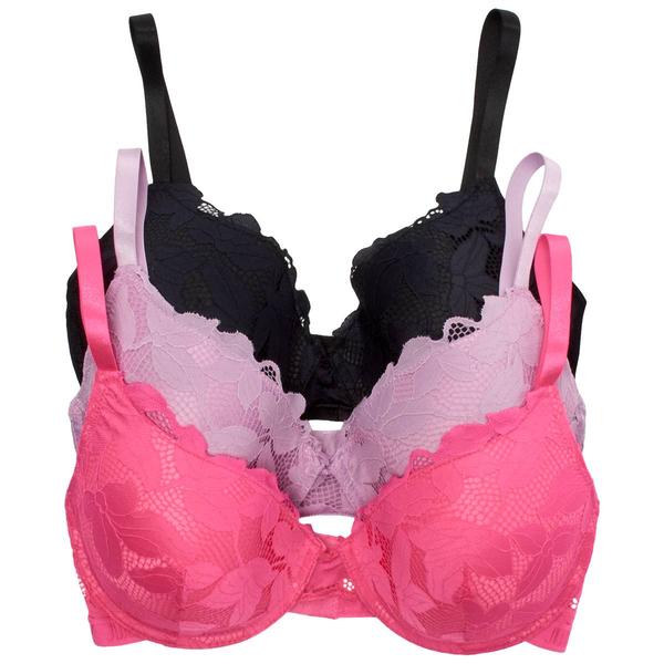 Juniors Plus Juicy Couture 3pk.Push Up w/Logo Band JC3972-3PKJ alternate view