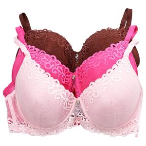 Juniors Juicy Couture 3pk. Push Up Bras with Charm - JC4162-3PKBV