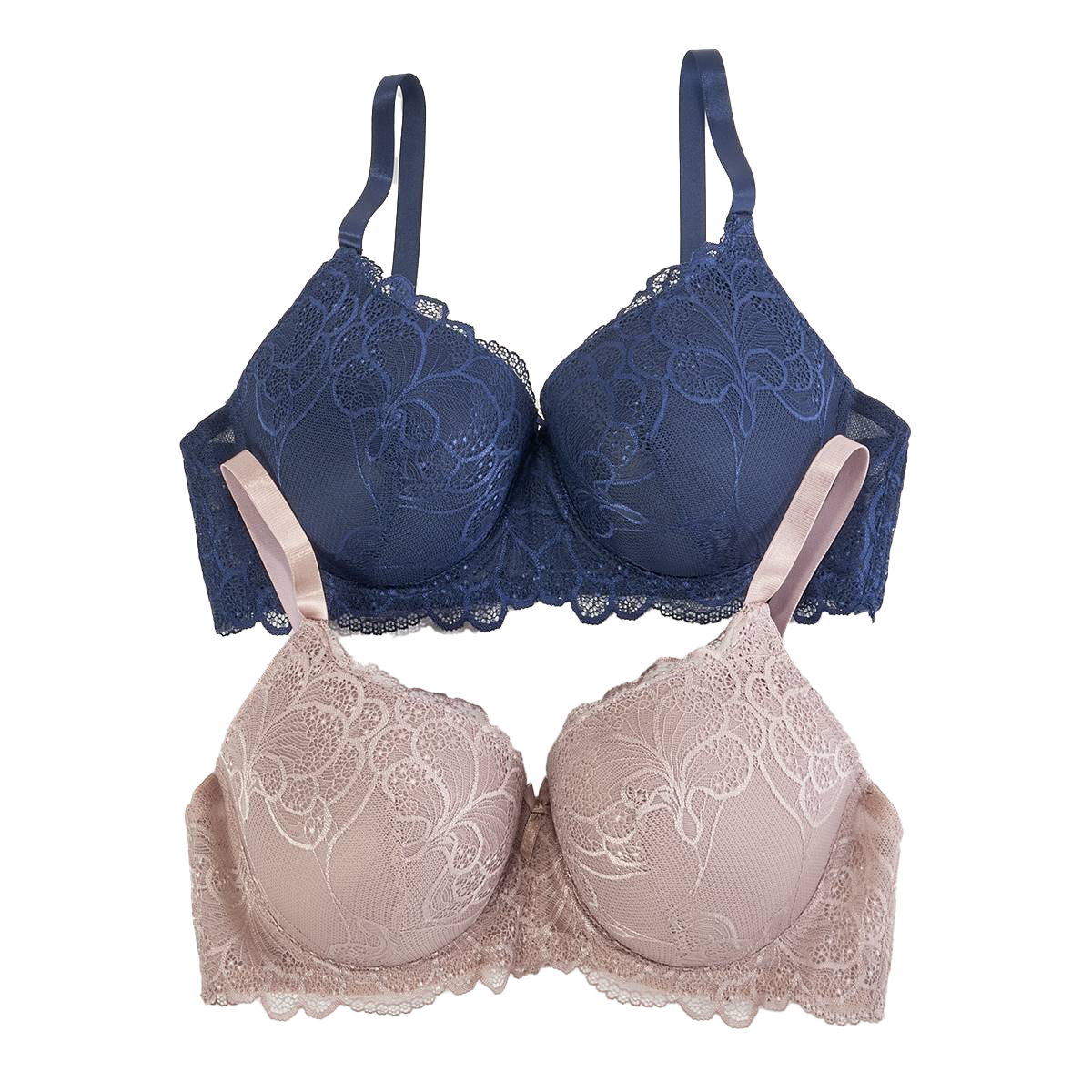 Plus Size B. Luxe 2pk. Promo Bras BX5667-2PKBW