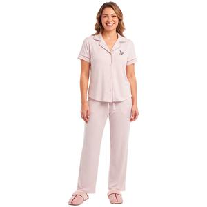 Womens Laura Ashley(R) Peach Witch Hat Pajama Set alternate view