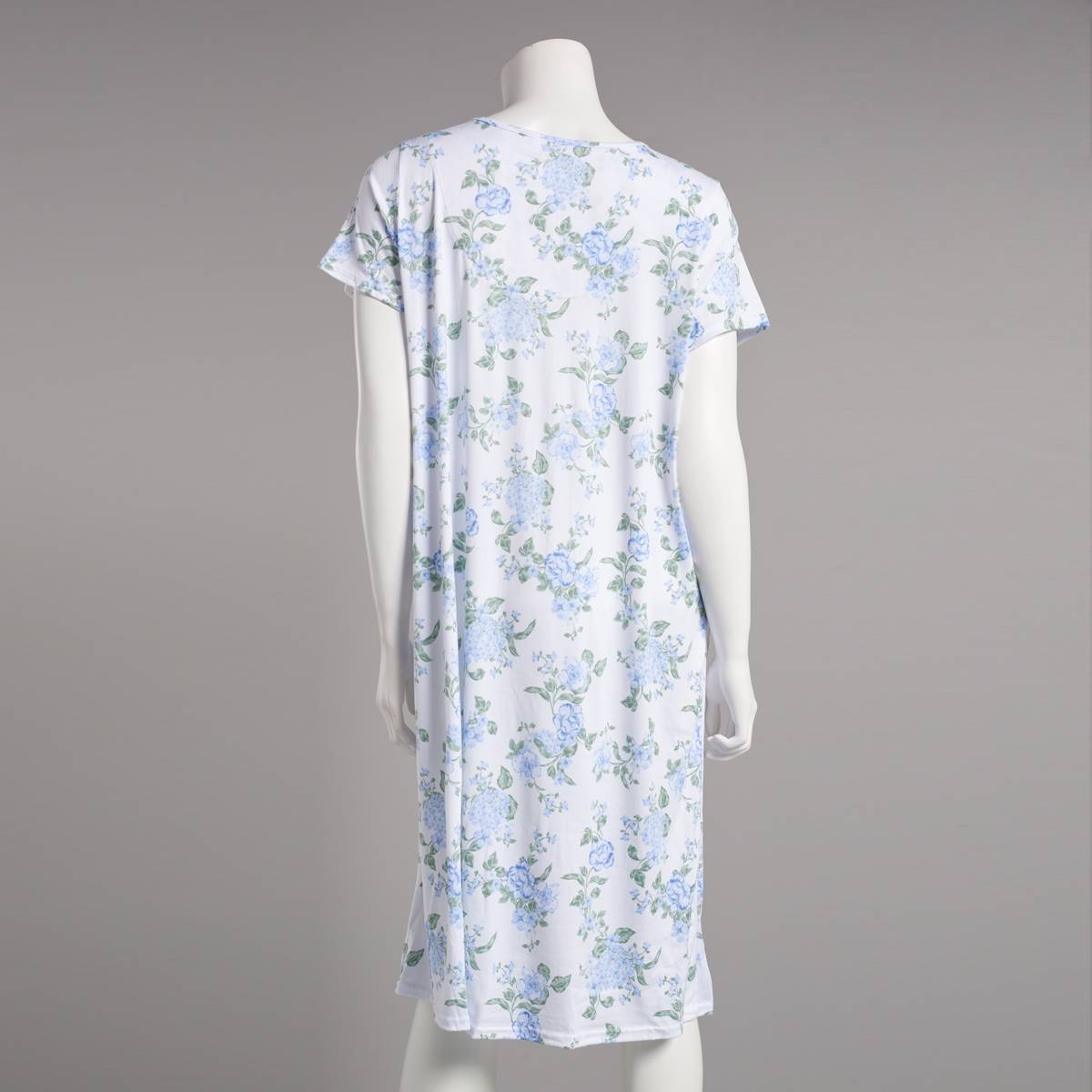 Womens Laura Ashley(R) English Garden Hydrangea Nightgown