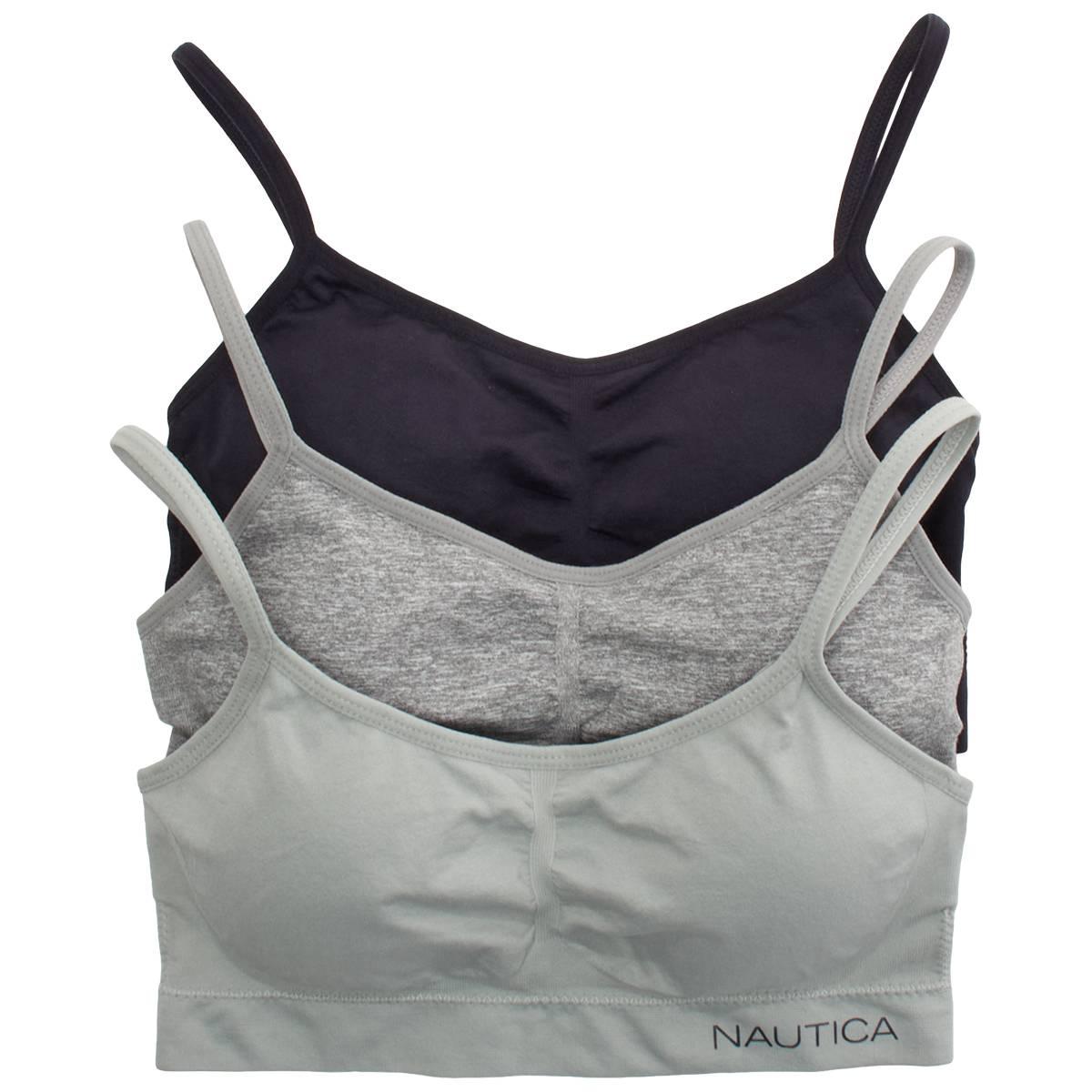 Womens Nautica 3pk. Seamless Lounge Bralette - NT4902-3PKAX