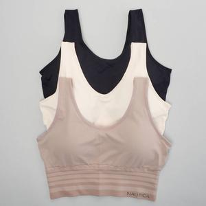 Plus Size Nautica 3pk. Comfort Longline Bras NT8487-3PKJ1