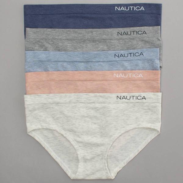 Womens Nautica 5pk. Heather Hiptsers Panties NT3034-5PKAS alternate view