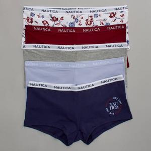 Womens Nautica 5pk Boyshort Panties - NT4463-5PKGQ alternate view