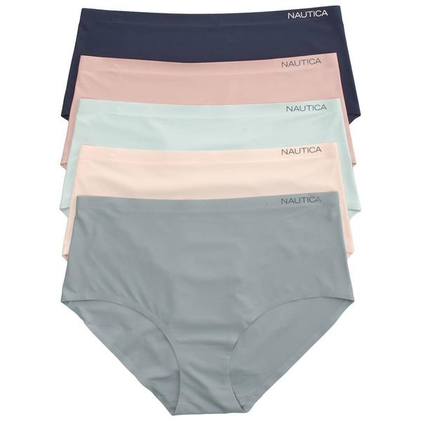 Womens Nautica 5pk. Laser Brief Panties - NT9626-5PKS alternate view
