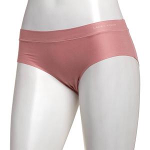 Womens Laura Ashley(R) Solid Brush Laser Hipster Panties- LS6263P