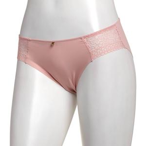 Womens Laura Ashley(R) Brush Bikini Panties w/ Lace Side - LS7790AB alternate view