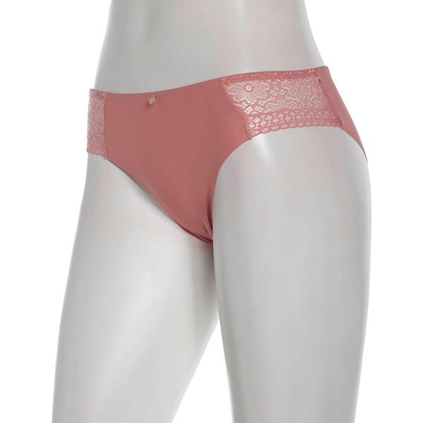 Womens Laura Ashley(R) Single Lace Bikini Panties - LS7790AD alternate view