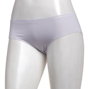 Womens Laura Ashley(R) Ribbed Nylon Hipster Panties - LS8444AR