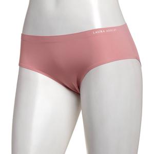 Womens Laura Ashley(R) Brushed Micro Laser Hipster Panties LS8444P