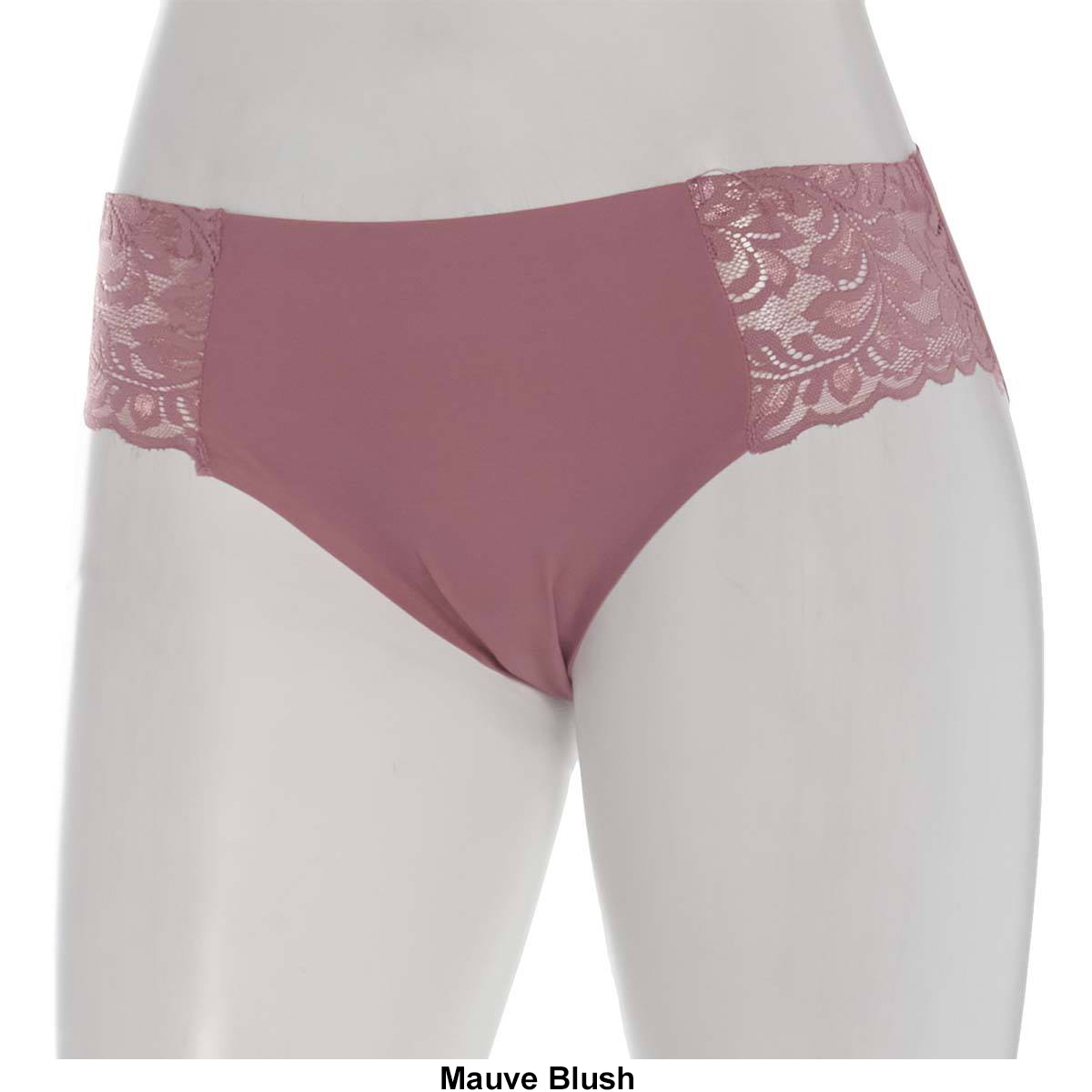 Womens Laura Ashley(R) Nylon Laser Bikini Panties - LS9527BP