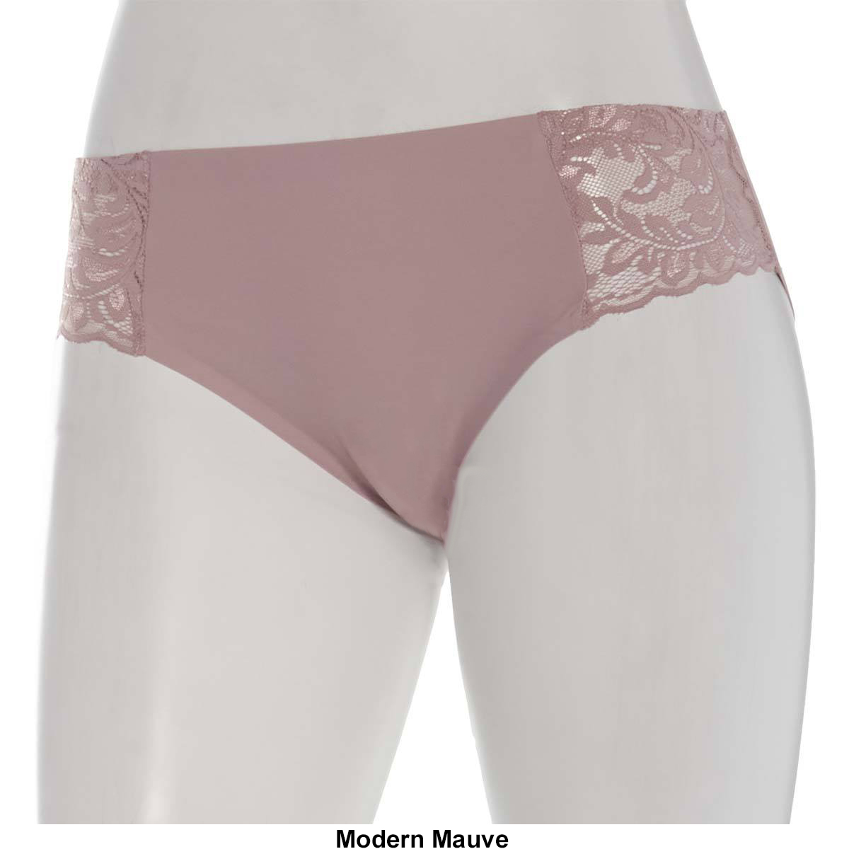 Womens Laura Ashley(R) Nylon Laser Bikini Panties - LS9527BP