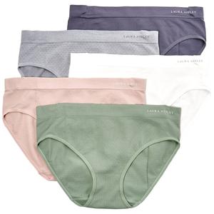 Womens Laura Ashley(R) 5pk Brief Panties LS6807-5PKH