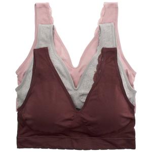 Plus Size Laura Ashley 3pk. Lounge Bra - LS5243-3PKCD