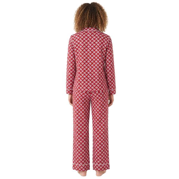 Womens Cath Kidston(R) Heart Long Sleeve Pajama Set alternate view