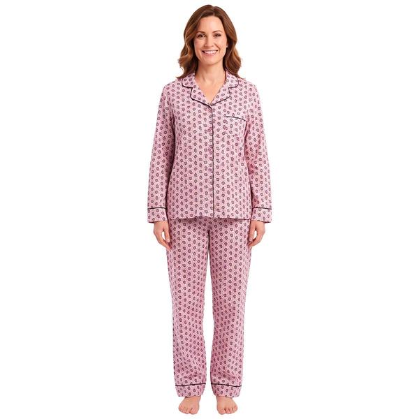 Womens Cath Kidston Long Sleeve London Rose Pajama Set