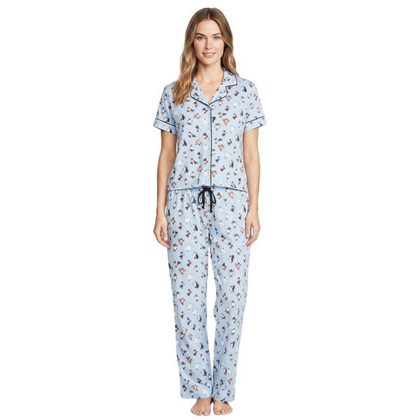 Womens Cath Kidston(R) Short Sleeve Halloween Dogs Pajama Set