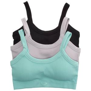 Womens Roxy 3pk. Ribbed Bralette - RX6570-3PKAB