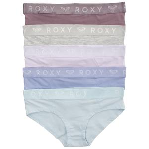 Womens Roxy 5pk. Hipster Logo Waistband Panties - RX7913-5PKAB alternate view