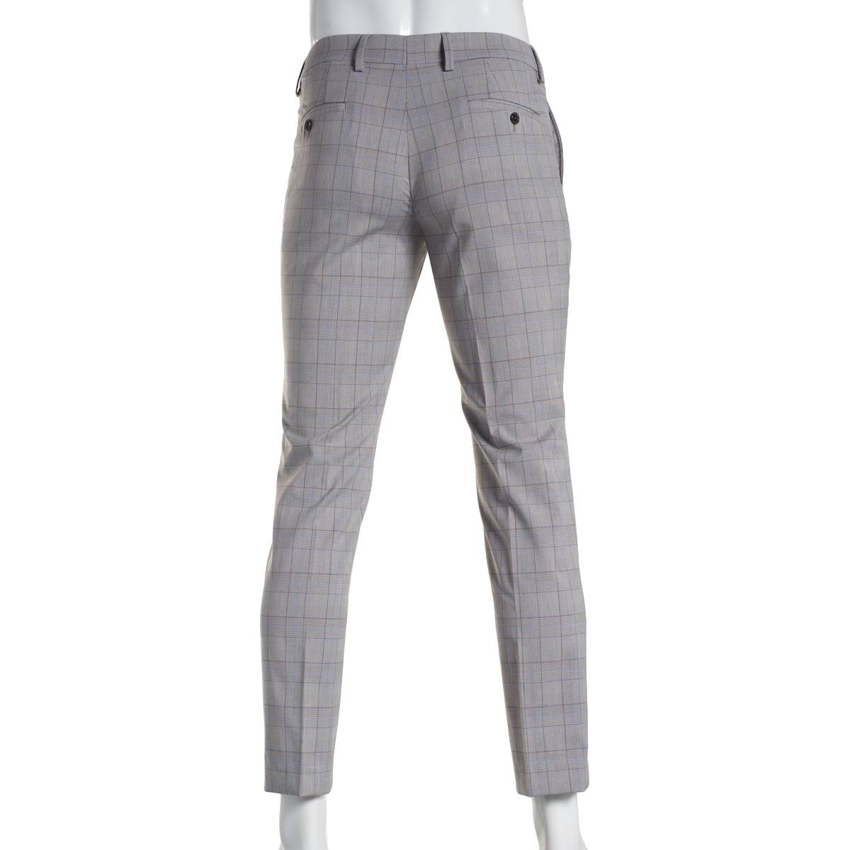 Mens Savile Row Suit Jacket & Pants Set - Grey Check