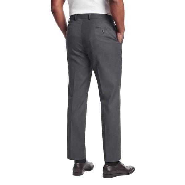 Mens Big & Tall Savile Row Pants - Grey alternate view