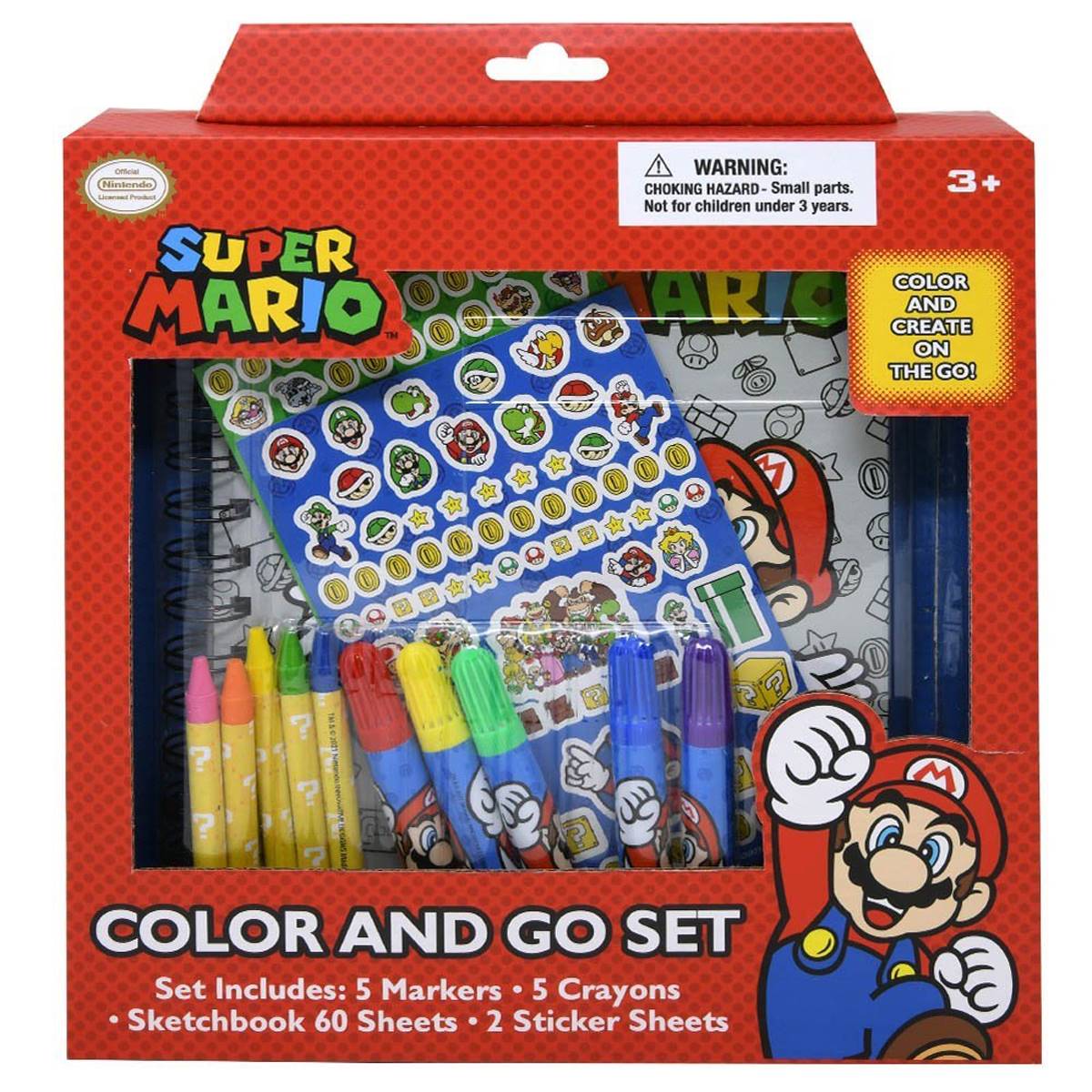 Super Mario Color & Go Set