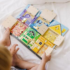 Melissa & Doug(R) Latches Board alternate view