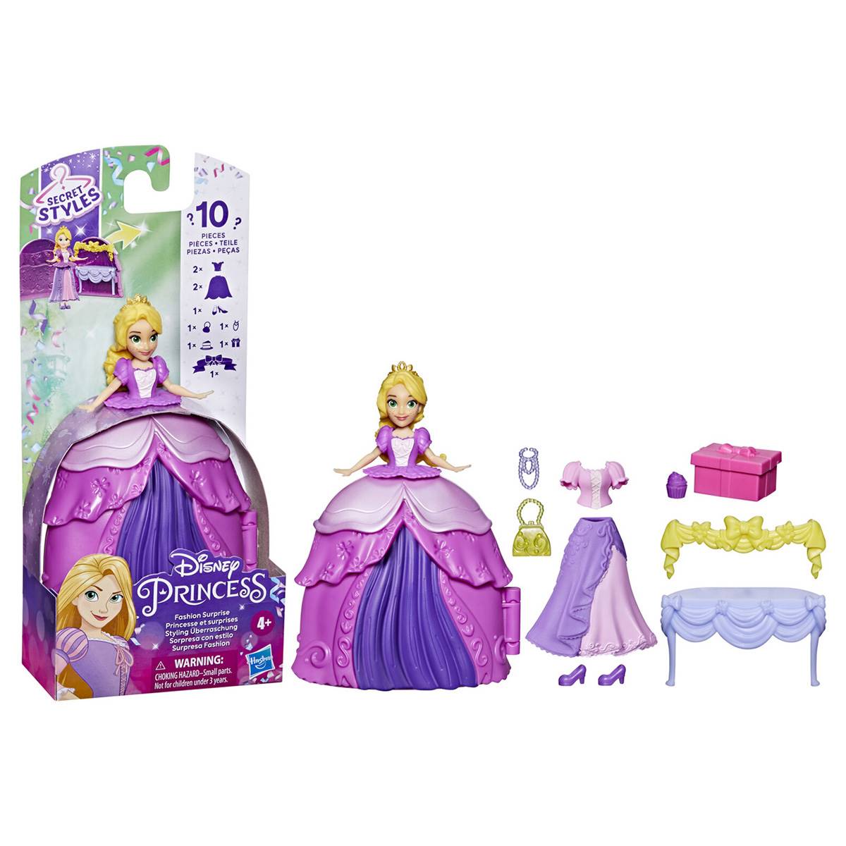 Disney Princess Rapunzel Secret Style Fashion Surprise
