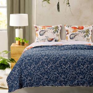 Greenland Home Fashions(tm) Willow Woodland Forest Friends Quilt Set alternate view