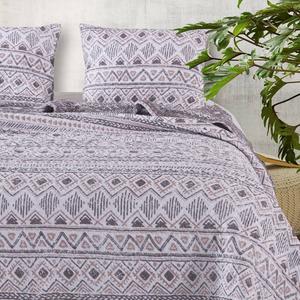 Greenland Home Fashions(tm) Denmark Hygge Reversible 3pc. Quilt Set