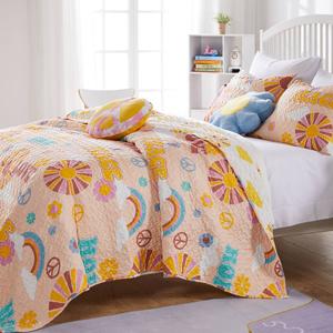 Greenland Home Fashions(tm) Cassidy Reversible Quilt Set alternate view