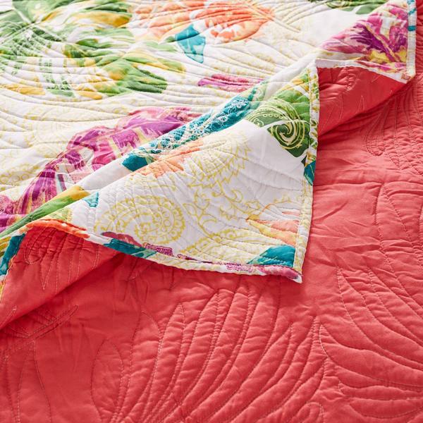 Greenland Home Fashions(tm) Tropics Coastal Breeze 3pc. Quilt Set alternate view