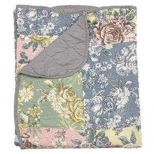 Greenland Home Fashions(tm) Emma Vintage Reversible Quilted Throw alternate view