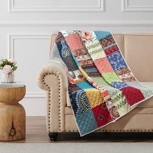 Greenland Home Fashions(tm) Renee Upcycle Throw Blanket alternate view