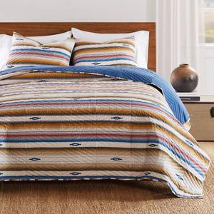 Greenland Home Fashions(tm) Painted Desert Reversible 3pc. Quilt Set alternate view