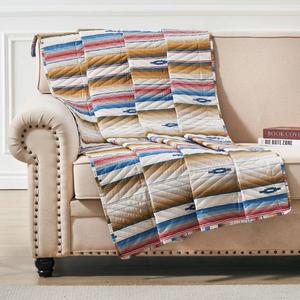 Greenland Home Fashions(tm) Painted Desert Reversible Quilted Throw