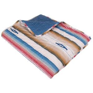 Greenland Home Fashions(tm) Painted Desert Reversible Quilted Throw alternate view