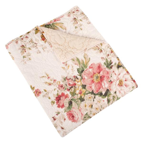 Greenland Home Fashions(tm) Grace Farmhouse Reversible Quilted Throw alternate view
