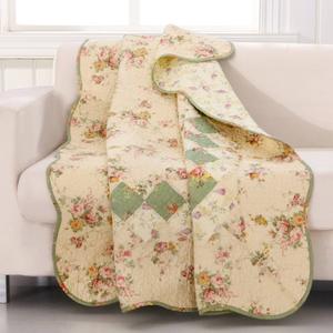 Greenland Home Fashions(tm) Bliss Authentic Reversible Quilted Throw