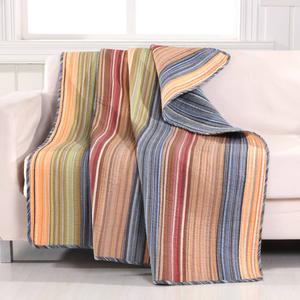 Greenland Home Fashions(tm) Katy Boho Reversible Quilted Throw