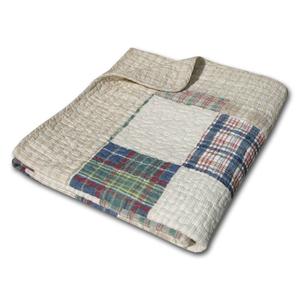 Greenland Home Fashions(tm) Oxford Traditional Quilted Throw alternate view